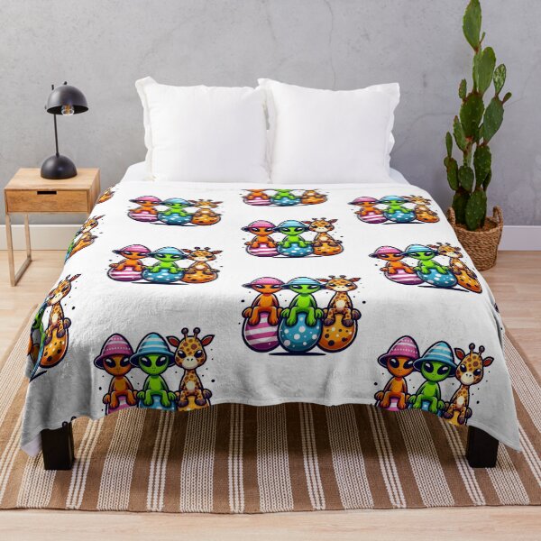 Item preview, Funny Easter with Aliens designed and sold by Tw1nsAIArt.