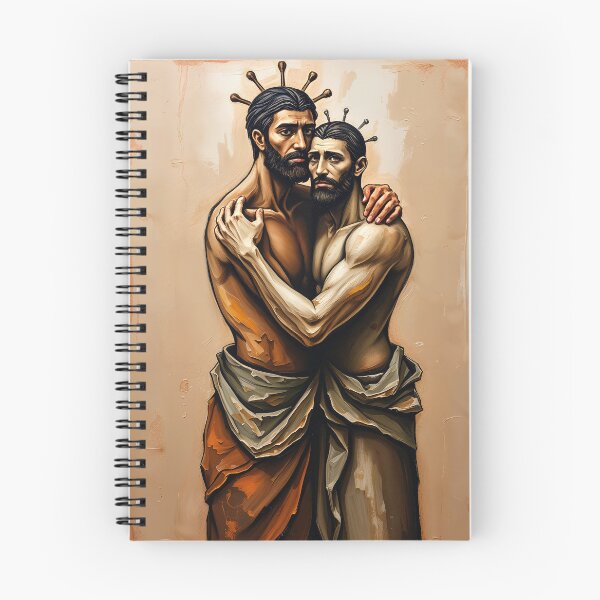 Item preview, Embrace of two men designed and sold by Seduction-art.
