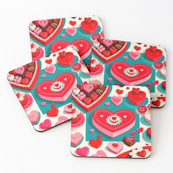 Item preview, Romantic Valentine’s Day Chocolates & Love designed and sold by GrizzlyCollective.