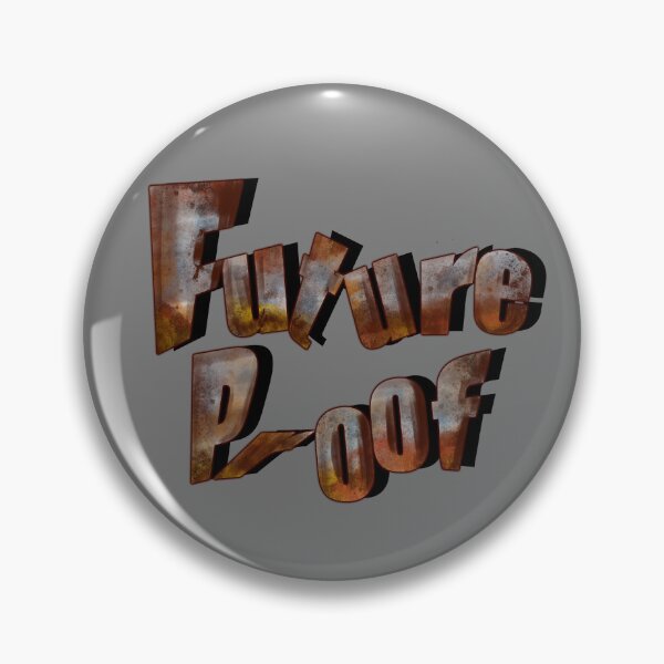 Item preview, Future-Proof - Retro Rusted Iron Design designed and sold by Misplay Mastermind.