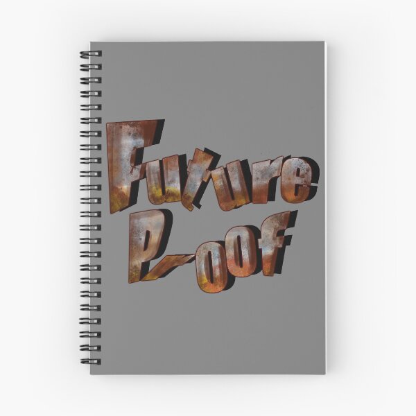 Item preview, Future-Proof - Retro Rusted Iron Design designed and sold by Misplay Mastermind.