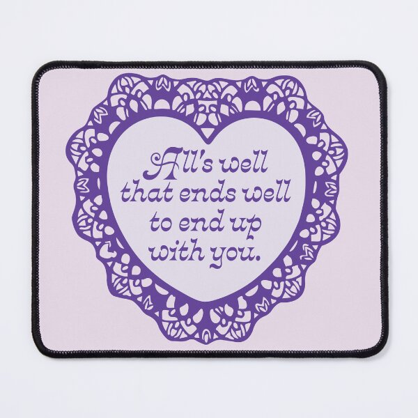 Item preview, 'All's Well That Ends Well' Valentine designed and sold by justswemothings.