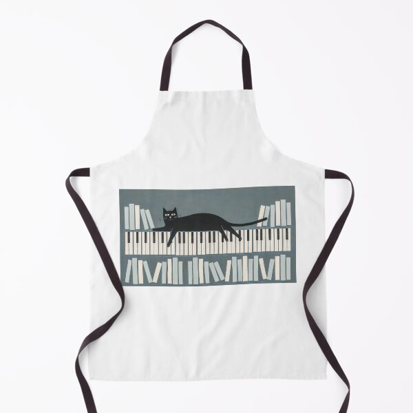 Item preview, Piano Cat designed and sold by Angry Swan Designs.