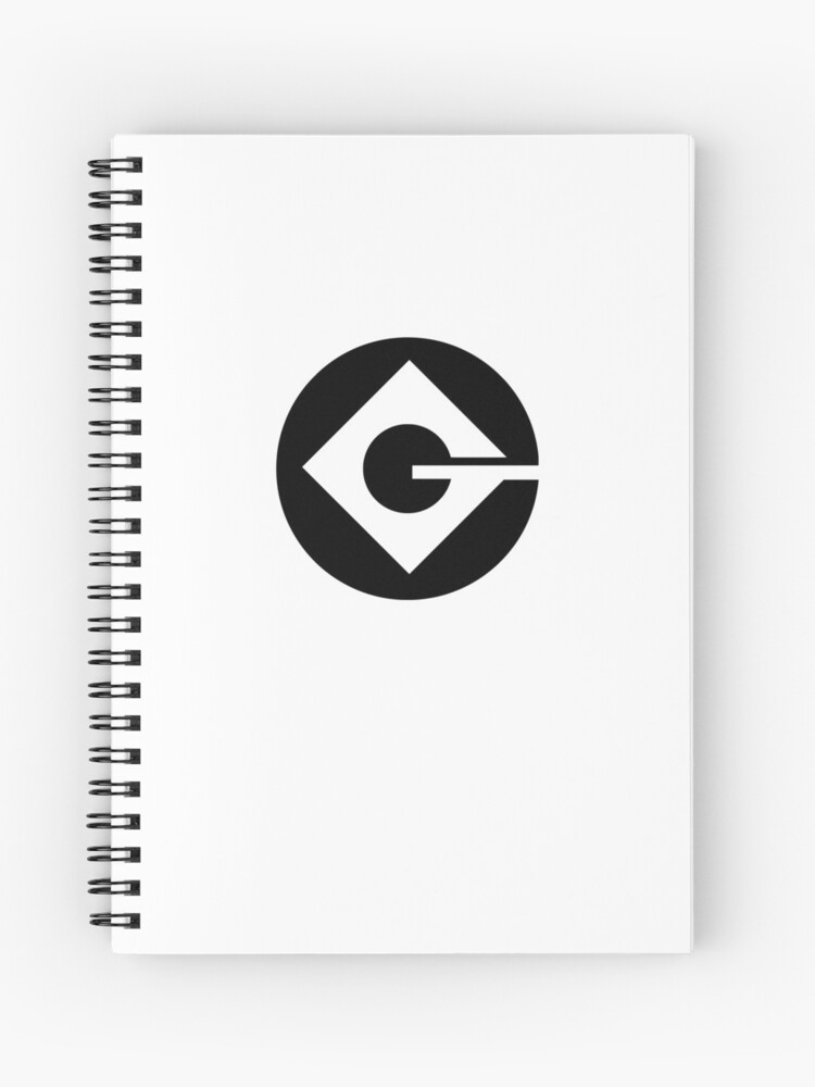 Minions Gru Logo minions-gru-logo-journal-for-sale-by-ankhcor-redbubble