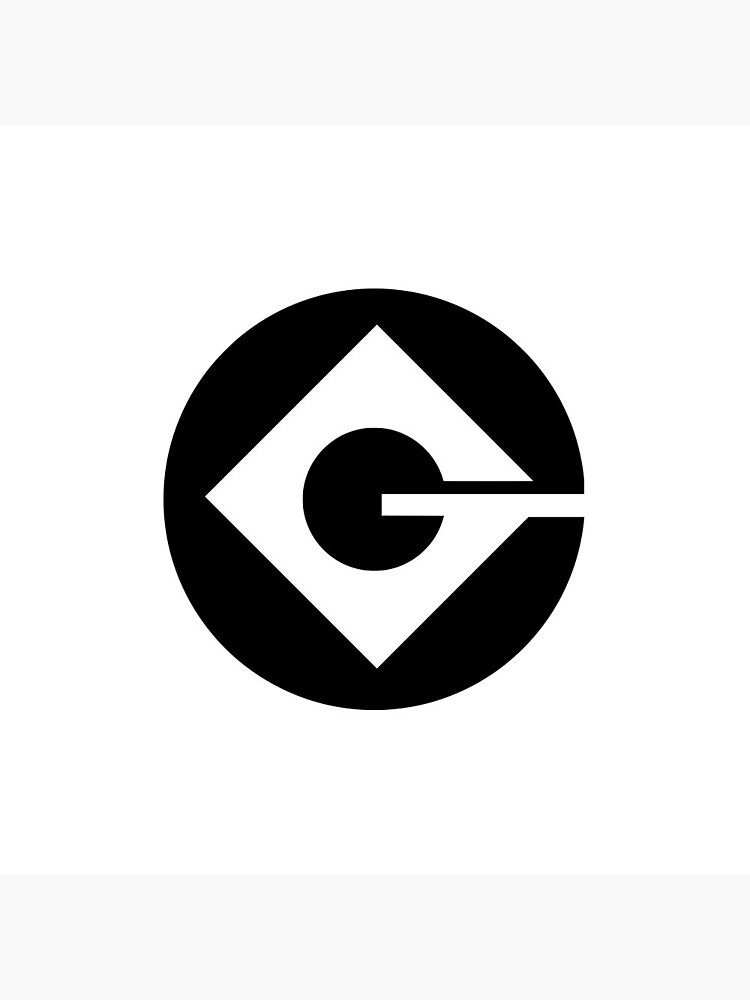 minions-gru-logo-pin-for-sale-by-ankhcor-redbubble for Free Printable Minion Logo Printable Minions Gru Logo