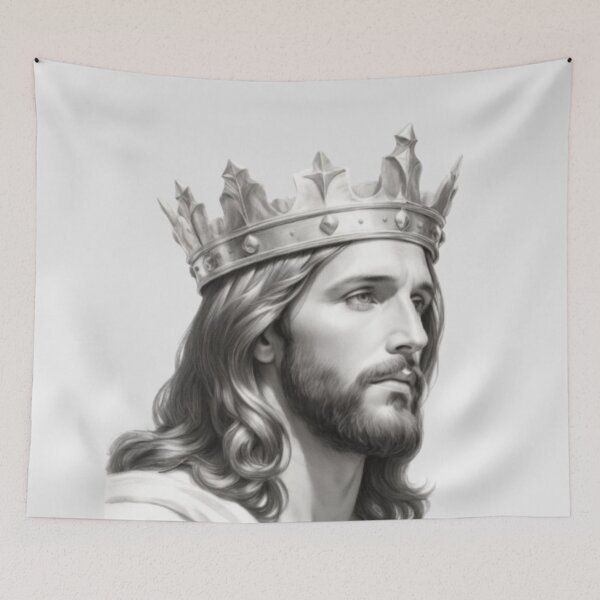 Item preview, Jesus pencil sketch 8 designed and sold by Warih.
