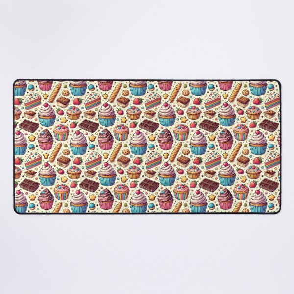 Item preview, Delicious Cupcake and Pastry Pattern designed and sold by Kalpa.