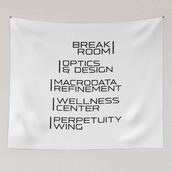 Item preview, Severance tvshow lumen district designed and sold by KOB-DESIGN ⭐⭐⭐⭐⭐.
