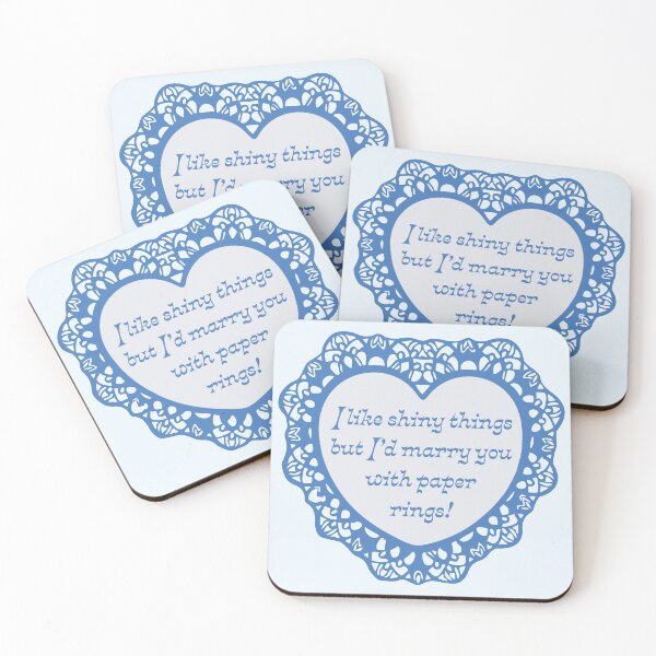 Item preview, 'I'd Marry You' Valentine designed and sold by justswemothings.