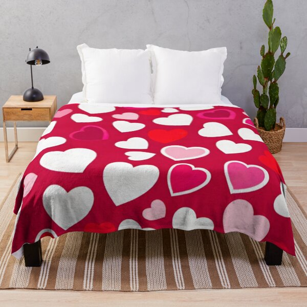 Item preview, Patrón de corazones de amor para el día de San Valentín: diseño romántico designed and sold by GrizzlyCollective.