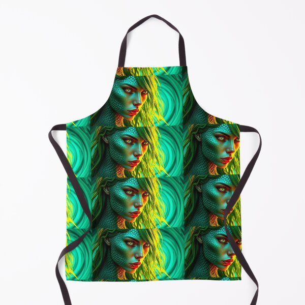 Item preview, Snake Goddess - Art Print designed and sold by Earth Nature Creations.
