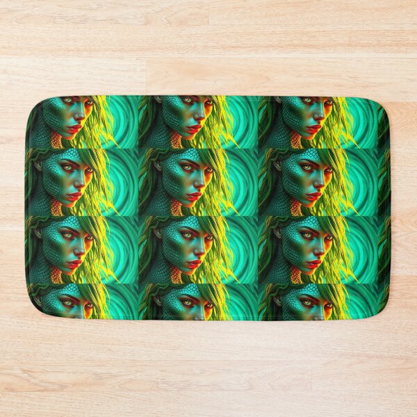 Item preview, Snake Goddess - Art Print designed and sold by Earth Nature Creations.