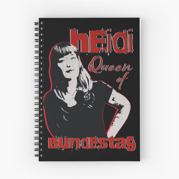 Item preview, Heidi Reichinnek Queen of Bundetag designed and sold by Dunkelflaute.