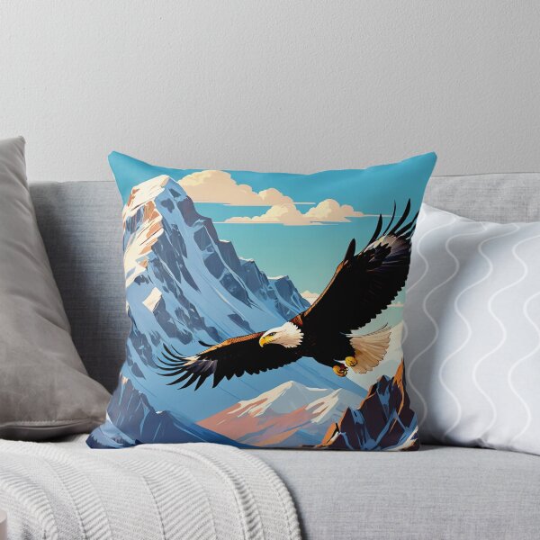 Item preview, Eagle Flying on A Snow Mountain  designed and sold by Bunmigraphics .