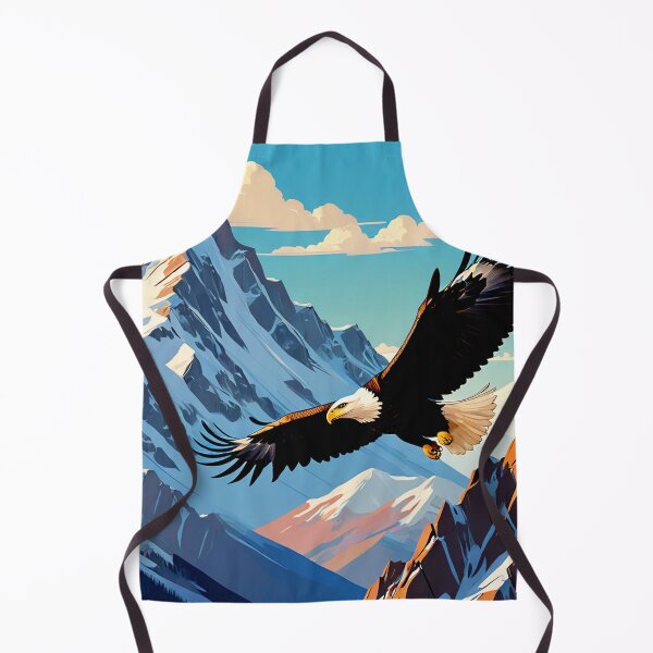 Item preview, Eagle Flying on A Snow Mountain designed and sold by Bunmigraphics .