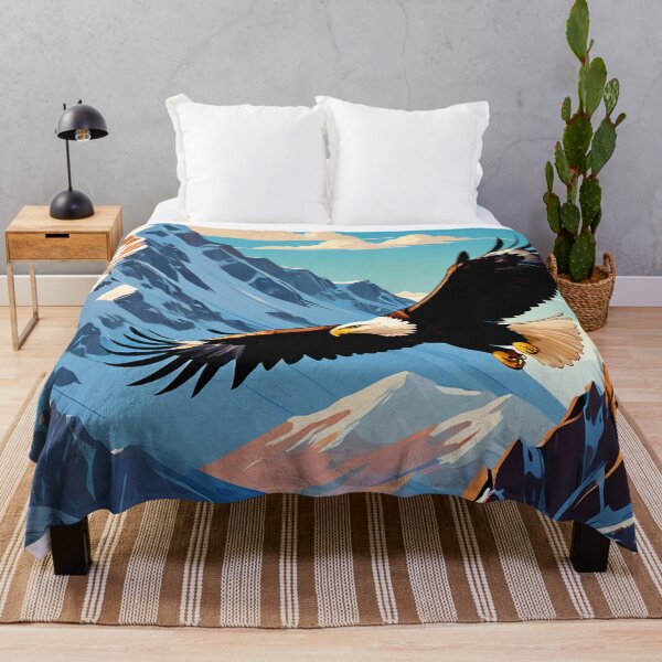 Item preview, Eagle Flying on A Snow Mountain  designed and sold by Bunmigraphics .