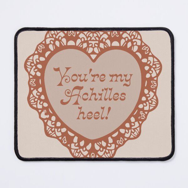 Item preview, 'Achilles Heel' Valentine designed and sold by justswemothings.