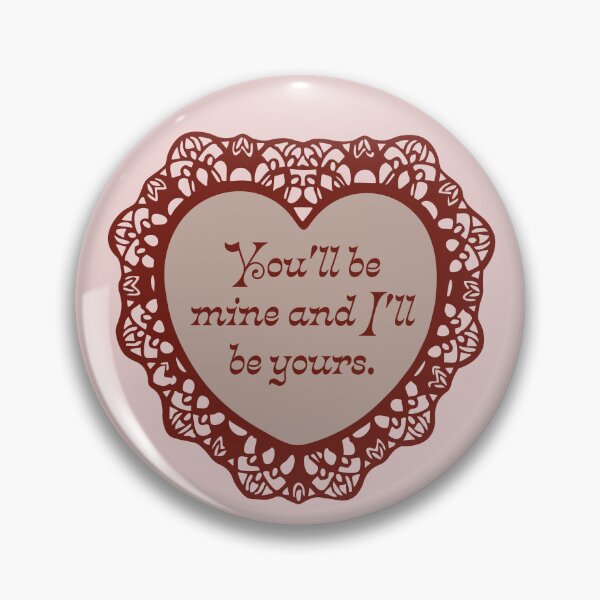 Item preview, 'I'll Be Yours' Valentine designed and sold by justswemothings.