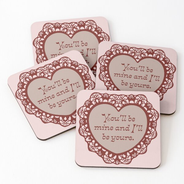 Item preview, 'I'll Be Yours' Valentine designed and sold by justswemothings.