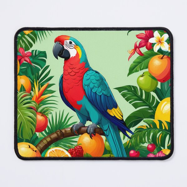 Item preview, Parrot Colorful Tropical Fruits designed and sold by Bunmigraphics .