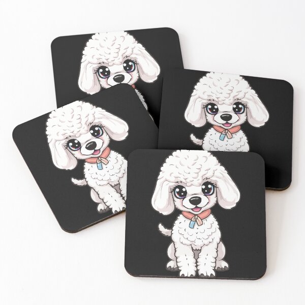 Item preview, White Poodles designed and sold by Getup-clothing.