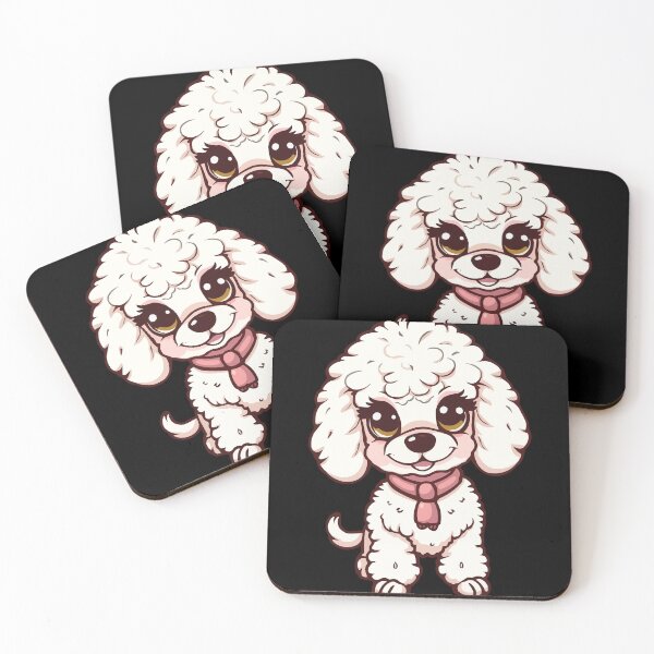Item preview, White Poodles designed and sold by Getup-clothing.