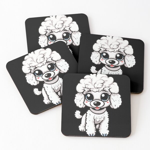 Item preview, White Poodles designed and sold by Getup-clothing.