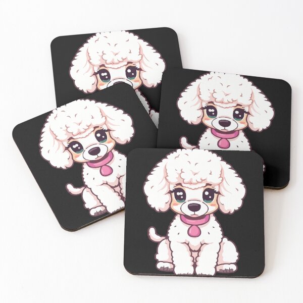 Item preview, White Poodles designed and sold by Getup-clothing.