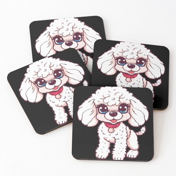 Item preview, White Poodles designed and sold by Getup-clothing.