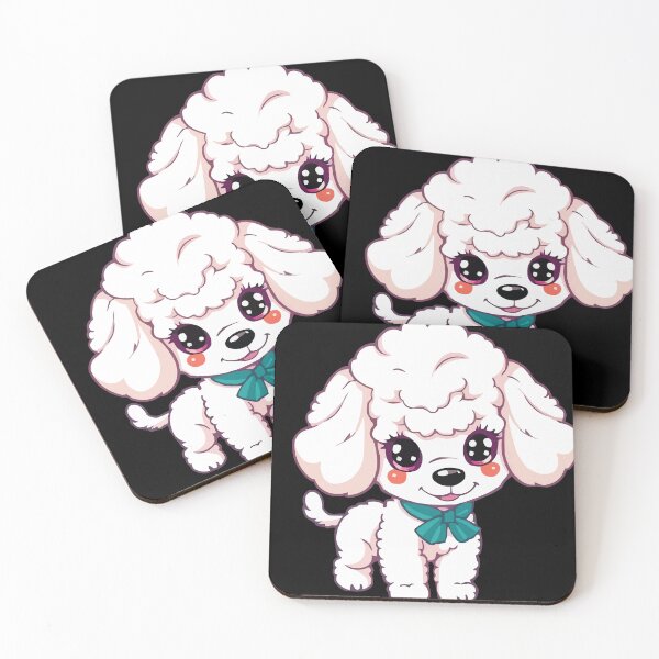 Item preview, White Poodles designed and sold by Getup-clothing.