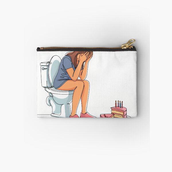 Item preview, Toilet Tears & Birthday Fears – Funny Birthday Card designed and sold by InevitableAum.