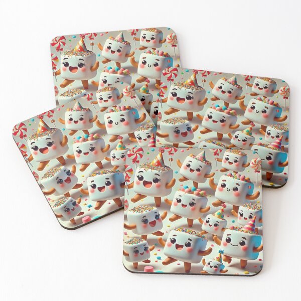 Item preview, Dancing Marshmallows designed and sold by GlassPenny.