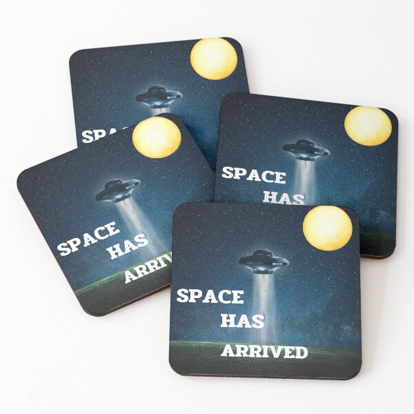 Item preview, SPACE HAS ARRIVED designed and sold by kung777.