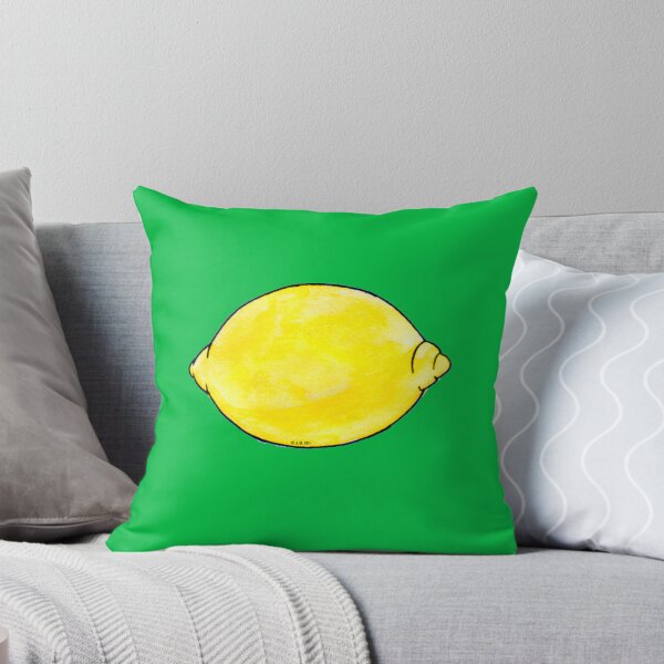 Item preview, watercolor yellow lemon designed and sold by CuteCartoon.