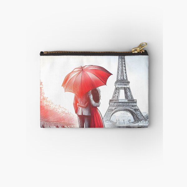 Item preview, Passionate Parisian Embrace in Morning Light designed and sold by inkNext.