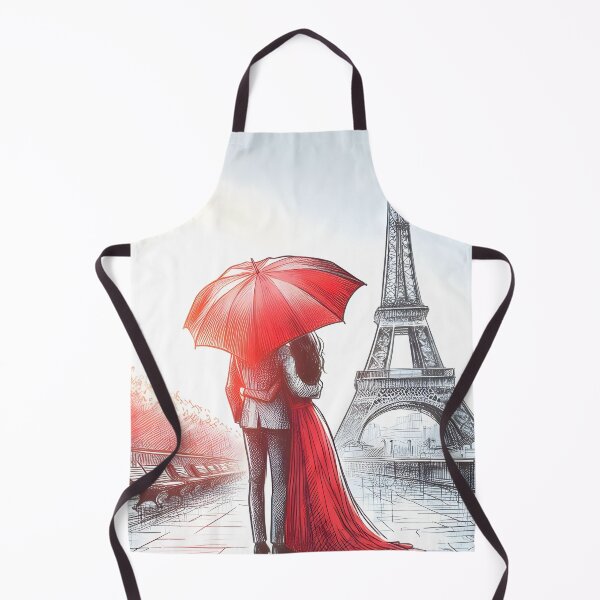 Item preview, Passionate Parisian Embrace in Morning Light designed and sold by inkNext.