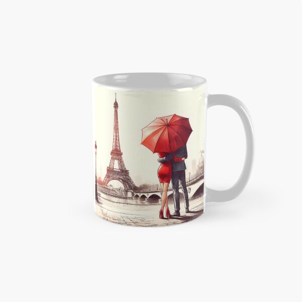 Item preview, Enchanting Embrace in Parisian Sunshine designed and sold by inkNext.