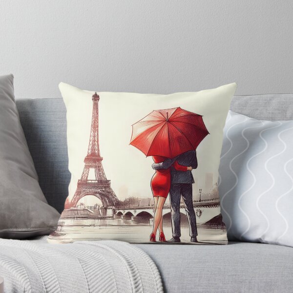 Item preview, Enchanting Embrace in Parisian Sunshine designed and sold by inkNext.