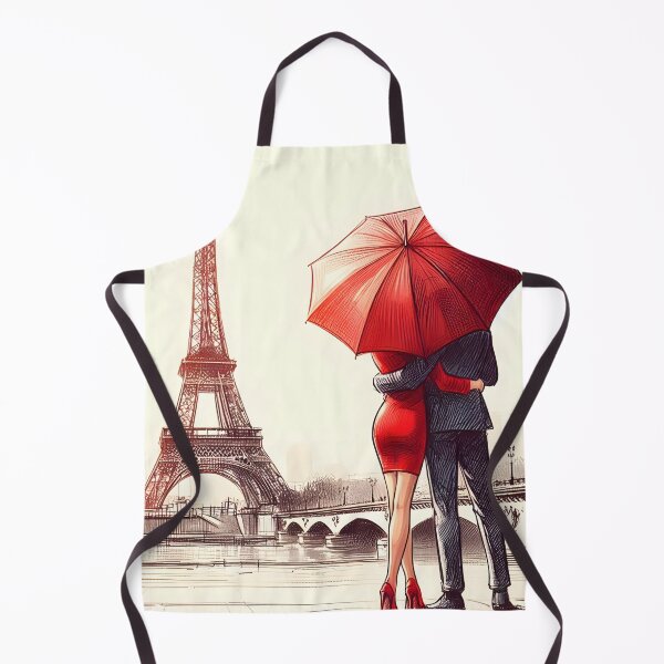Item preview, Enchanting Embrace in Parisian Sunshine designed and sold by inkNext.