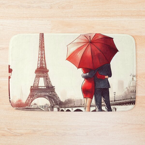 Item preview, Enchanting Embrace in Parisian Sunshine designed and sold by inkNext.