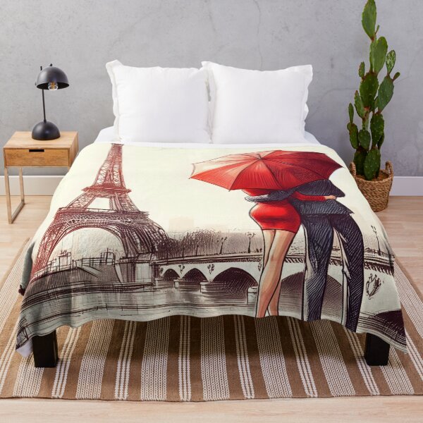 Item preview, Enchanting Embrace in Parisian Sunshine designed and sold by inkNext.
