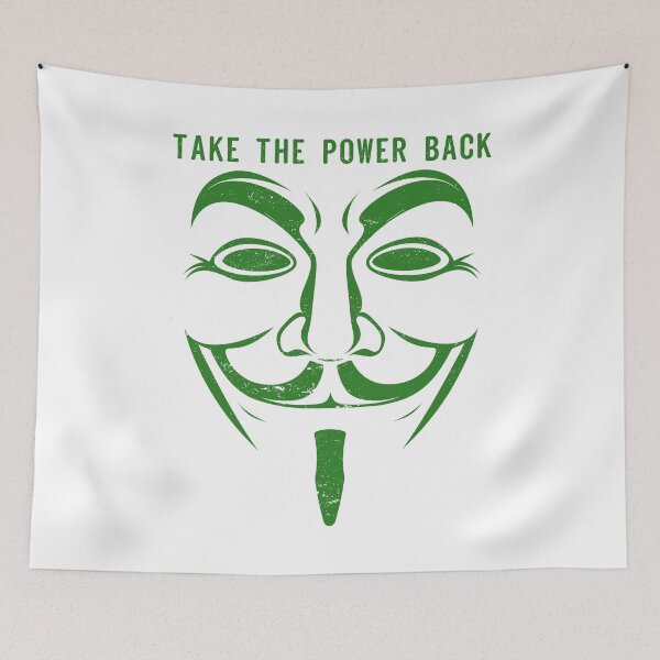 Item preview, Take The Power Back designed and sold by Angry Swan Designs.