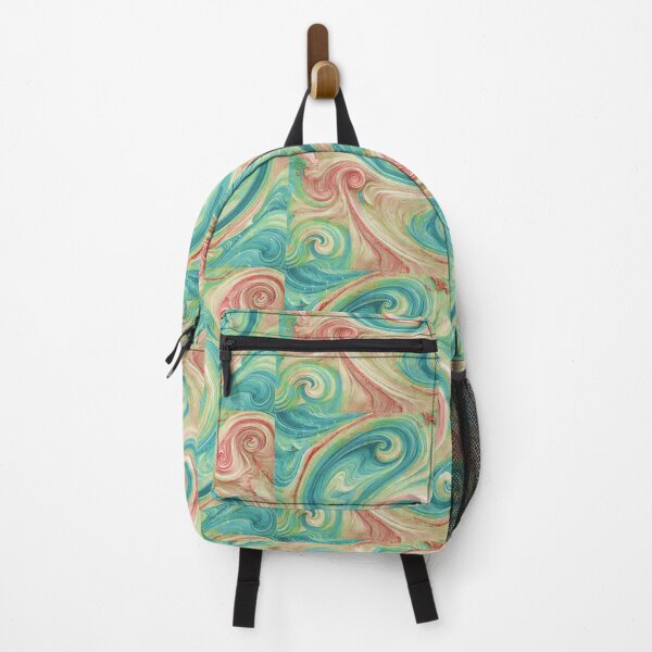 Item preview,  Elegant blue-red Swirl Marble Pattern designed and sold by Kalpa.