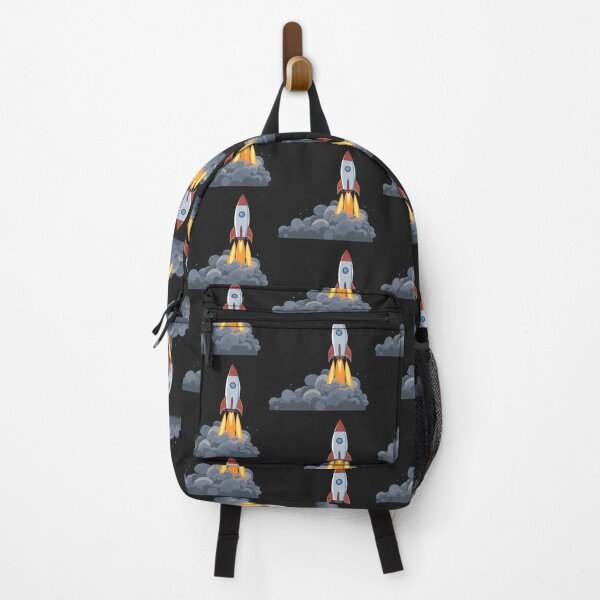 Item preview, Black Futuristic Rocket Illustration Design Art Space Exploration designed and sold by ART ATTACK ZONE.