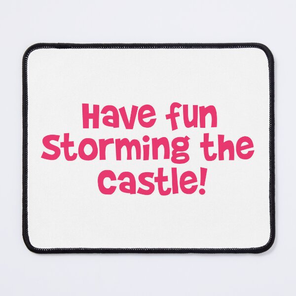 Item preview, Storming the Castle Pink designed and sold by emwoodard.