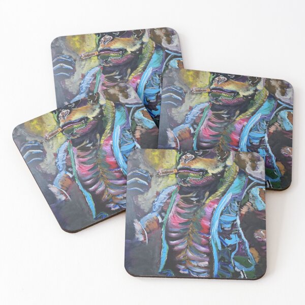 Item preview, colorful gorilla designed and sold by Adalbertoart.