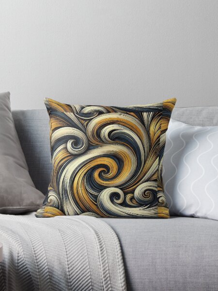 Item preview,  Elegant white-gold Swirl Marble Pattern designed and sold by Beloved16.