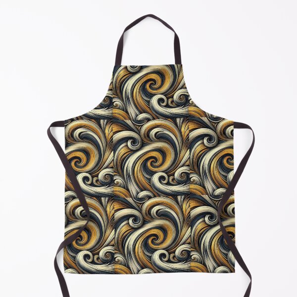 Item preview, Elegant white-gold Swirl Marble Pattern designed and sold by Kalpa.
