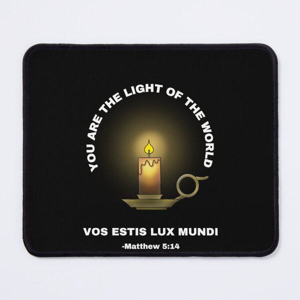 Item preview, Dark Version of Traditional Latin Catholic Prayer Light of the World designed and sold by Catholicguy.