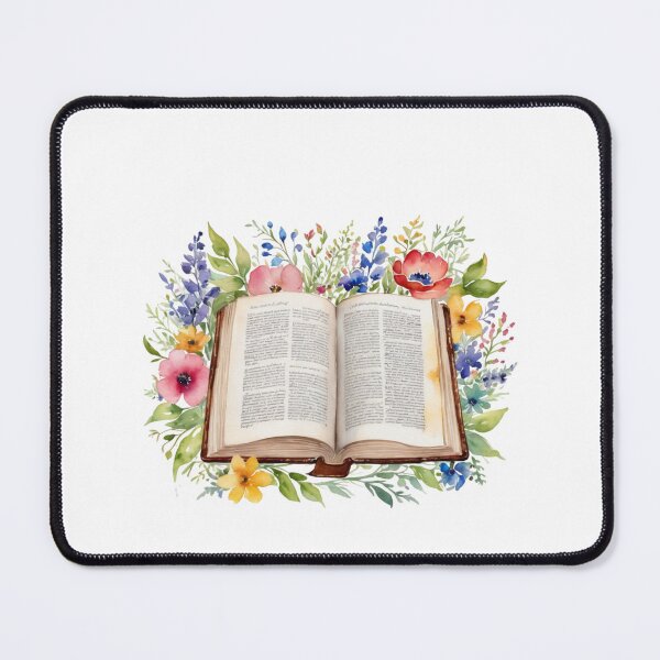 Item preview, Modern Trendy Watercolor wildflowers Open Book with Florals designed and sold by SOUFIANE1991.
